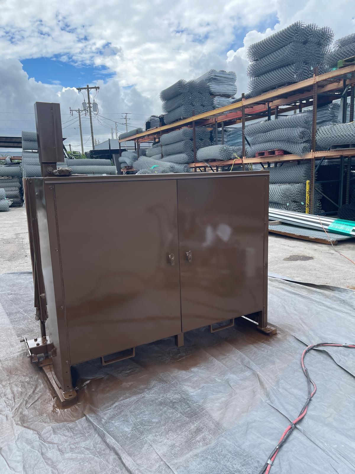 JAIM electrostatic painting work