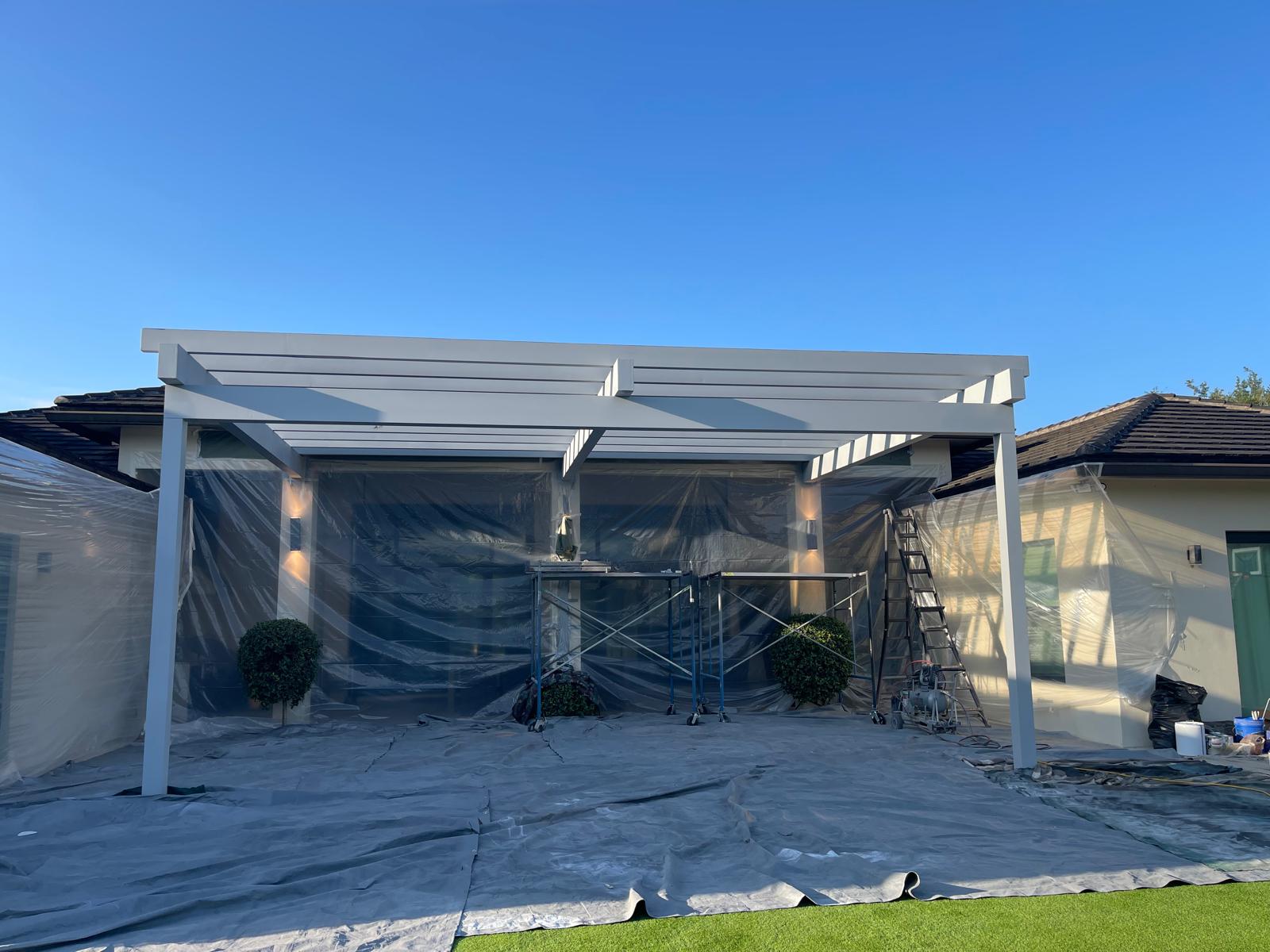Exterior 1st level work — JAIM